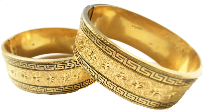 gold-lock-bracelet